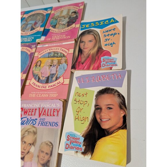 15 Vintage Sweet Valley High & Diaries Francine Pascal Books Lot Bundle - Picture 2 of 16